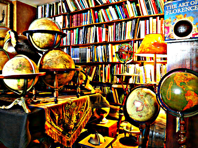 Reworking of George Glazer's New York Globe Collection. 