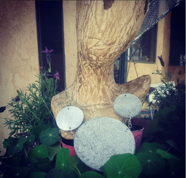 aztec calendar necklace