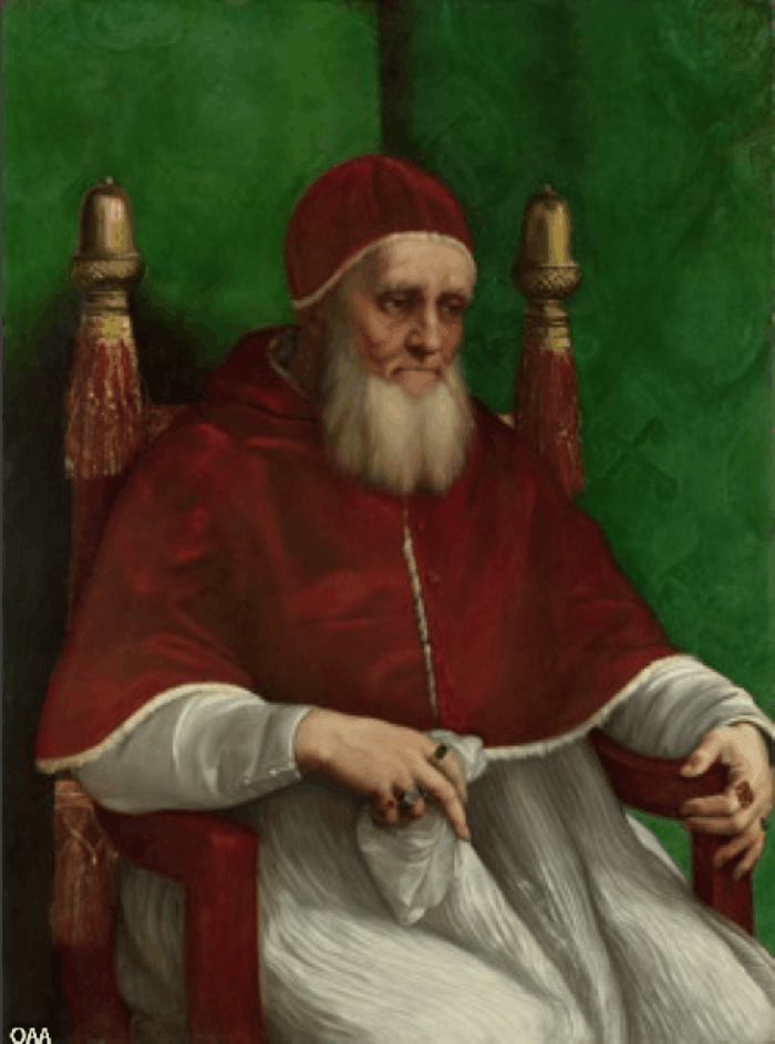 Raphael_Pope Julius_GIF With OAA